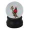 5.5" Red Cardinal on Branch Snow Globe Glitterdome